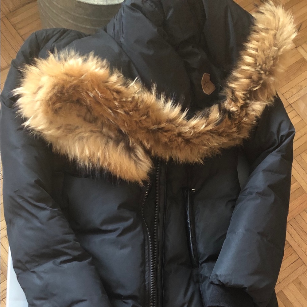 Mackage Down Coat/ Signature fur Collar
